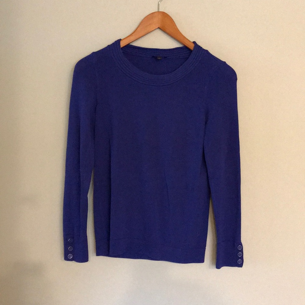 Talbots Petite Periwinkle Sweater